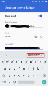 Cara Konfigurasi Email Pada Android melalui Gmail Apps