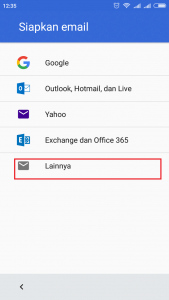 Cara Konfigurasi Email Pada Android melalui Gmail Apps