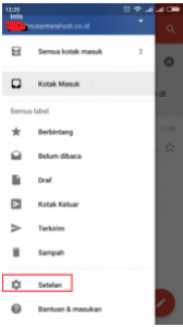 Cara Konfigurasi Email Pada Android melalui Gmail Apps