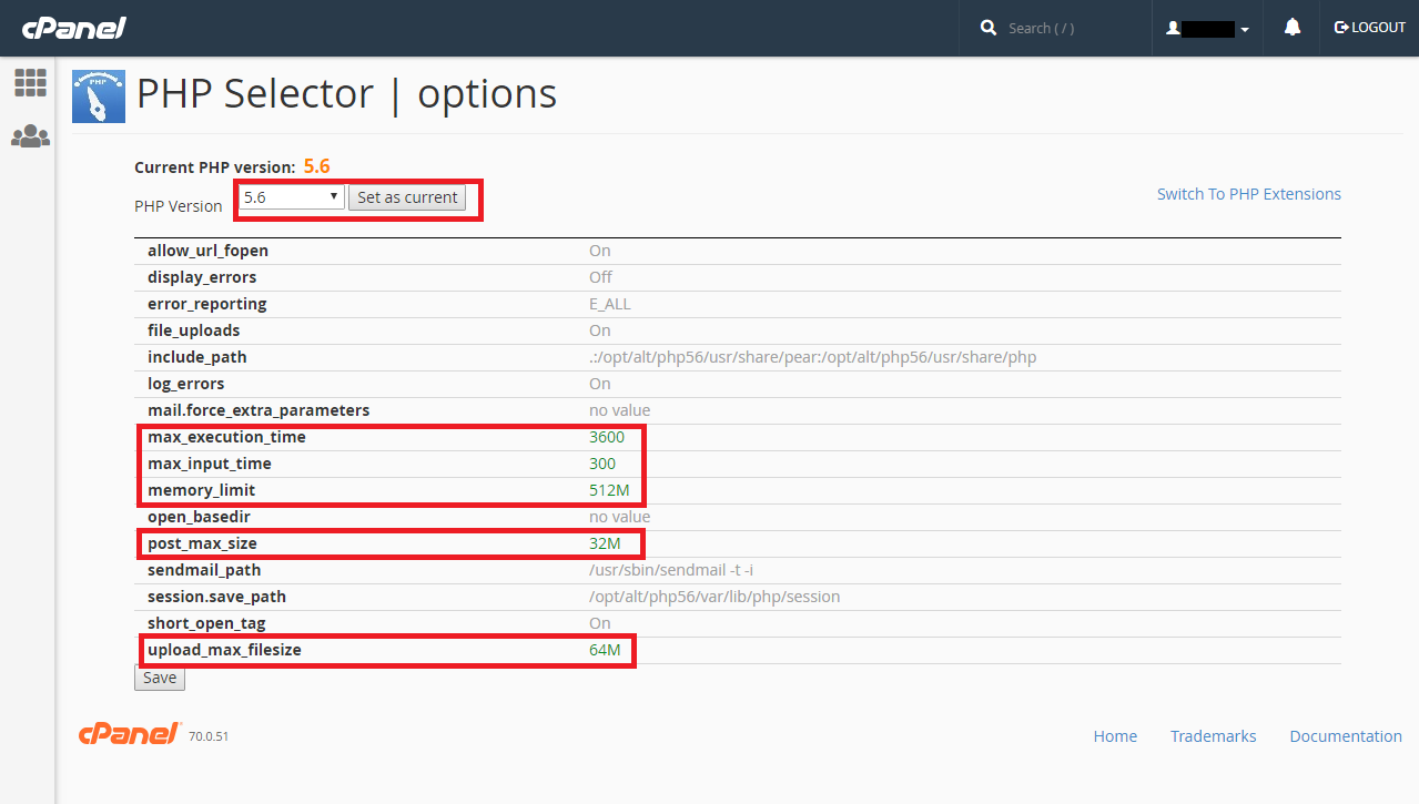 Cara Mudah Mengatur Limit Module PHP Melalui Cpanel