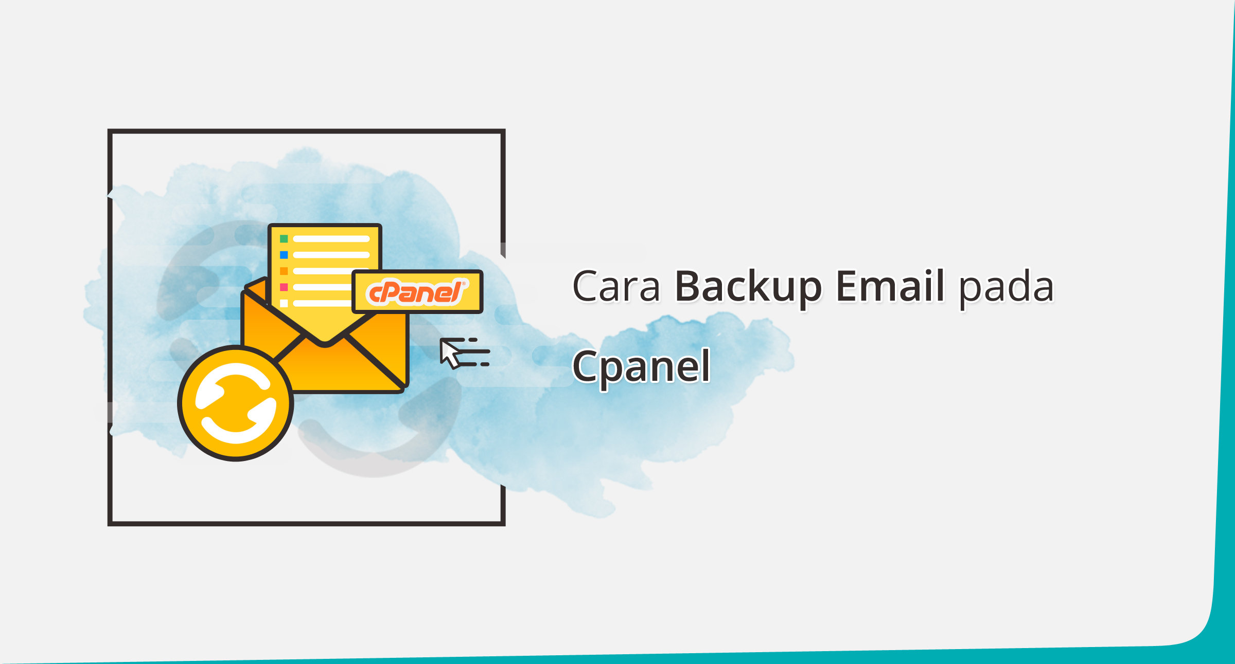 cara backup email cpanel